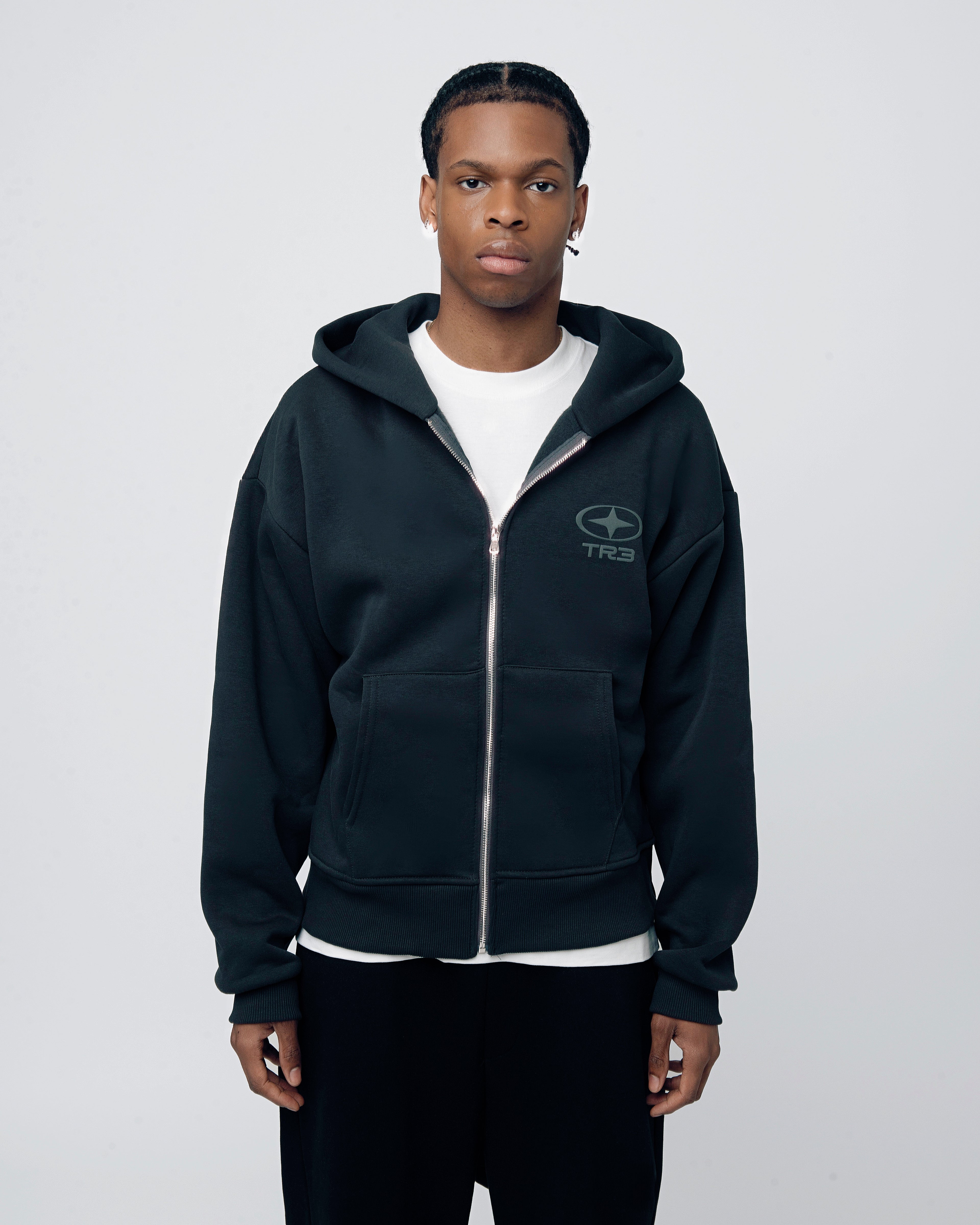 TR3/The Real 3xperience Zip Up Sweatshirt